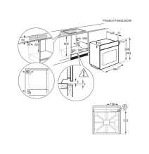 Įmontuojama garinė orkaitė Electrolux EOC8P31Z