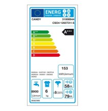 Skalbimo mašina Candy CSO4 1265TE31-S