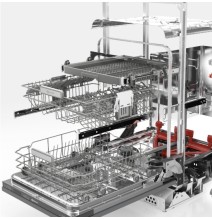 Įmontuojama indaplovė Whirlpool WBC 3C34 PF X