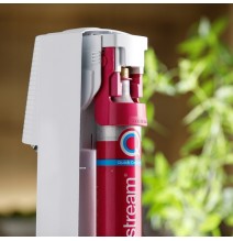 CO2 angliarūgštės cilindras SodaStream Quick Connect 60L, rožinis