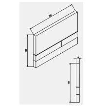 Potinkinis WC rėmas WERIT JOMO 174-91101300-00