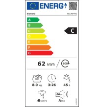 Įmontuojama skalbimo mašina Siemens WI14W443