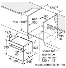 Orkaitė Bosch HSG636BS1