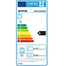 Įmontuojama orkaitė Gorenje BO6735E05B