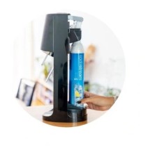 CO2 angliarūgštės cilindras SodaStream 60L,  šv.mėlynas