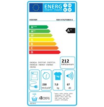 Džiovyklė Hoover ND4 H7A2TSBEX-S