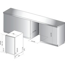 Indaplovė Whirlpool WSIP 4O33 PFE