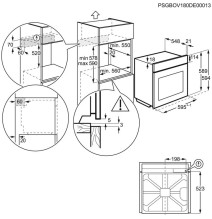 Įmontuojama orkaitė Electrolux EOE5C71Z