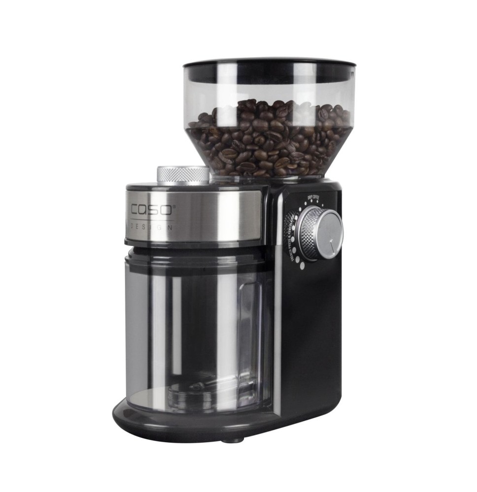 Kavamalė Caso Coffee grinder Barista Crema Black, 150 W, 240 g