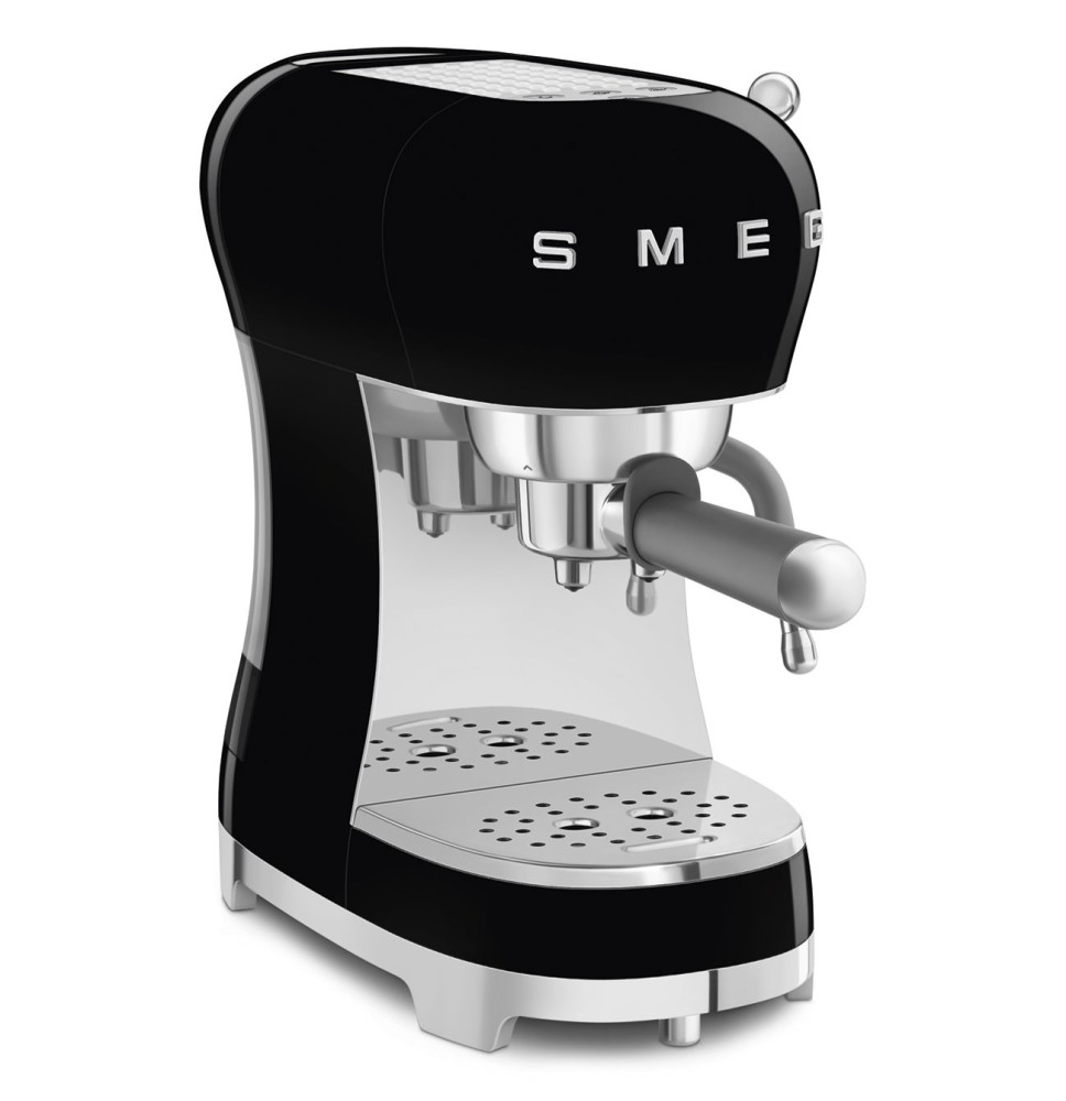 Kavos virimo aparatas SMEG Espresso ECF02BLEU, juodas