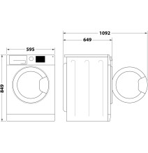 Džiovyklė Whirlpool FFT M22 9X2B EE