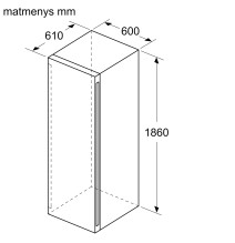 Vyno šaldytuvas Bosch KWK36ABGA