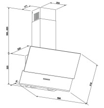 Gartraukis Eleyus DNL L 14 150 60 BL (60 cm, 700 M³/H)