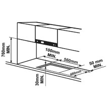 Indukcinė kaitlentė Freggia HCI64W/1