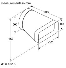 Ortakio sujungimas Bosch HEZ9VDSI0