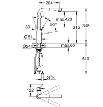 Grohe Essence 30270DC0, supersteel