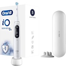 Elektrinis dantų šepetėlis Oral-B iO6 Series, baltas, 4210201438069