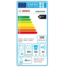 Džiovyklė BOSCH WQB245CBSN