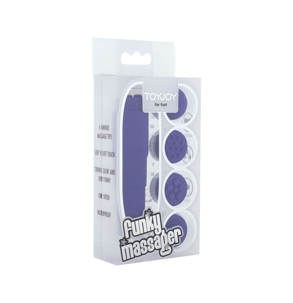 Vibratorius Funky Massager - Purpurinis