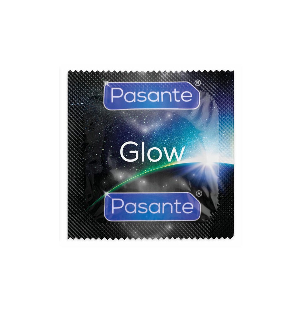 Prezervatyvai Pasante Glow (1 vnt)