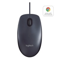 Logitech B100 Laidinė pelė, USB Type-A, Optical, 1000 DPI, Juoda