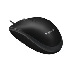 Logitech B100 Laidinė pelė, USB Type-A, Optical, 1000 DPI, Juoda