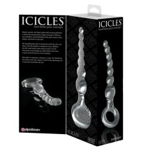 Icicles No. 67 analinė lazdelė (stiklas/skaidi)