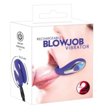 You2Toys Blow Job vibratorius (mėlyna)