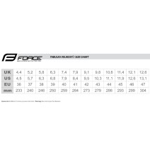 Batai FORCE MTB SCORE, 45 (juodi/balti)