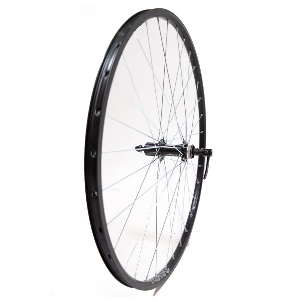 Galinis ratas 28/29'' YAK3SIX, Shimano MT200-B stebulė 32H. disk su greitveržle