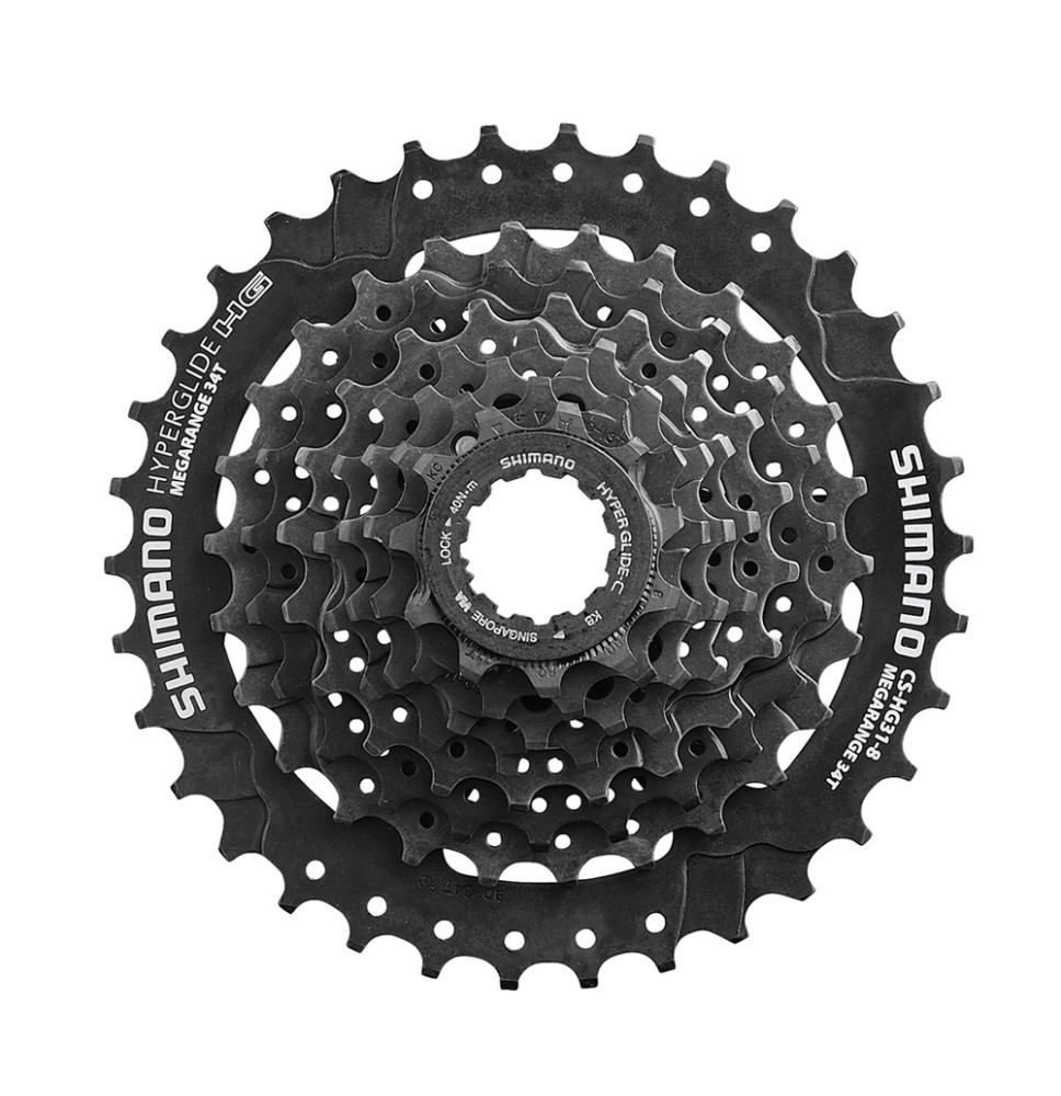 Galinis žvaigždžių blokas Shimano Altus HG31 11-34T 8 pavarų, kasetė