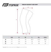 Kelienių pašiltinimai FORCE Term (juodi) dydis XS
