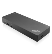 Lenovo ThinkPad 40AF0135EU Hybrid USB-C/USB-A Jungčių stotelė, Laidinė, Juoda