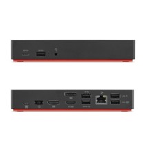 Lenovo ThinkPad 40AF0135EU Hybrid USB-C/USB-A Jungčių stotelė, Laidinė, Juoda