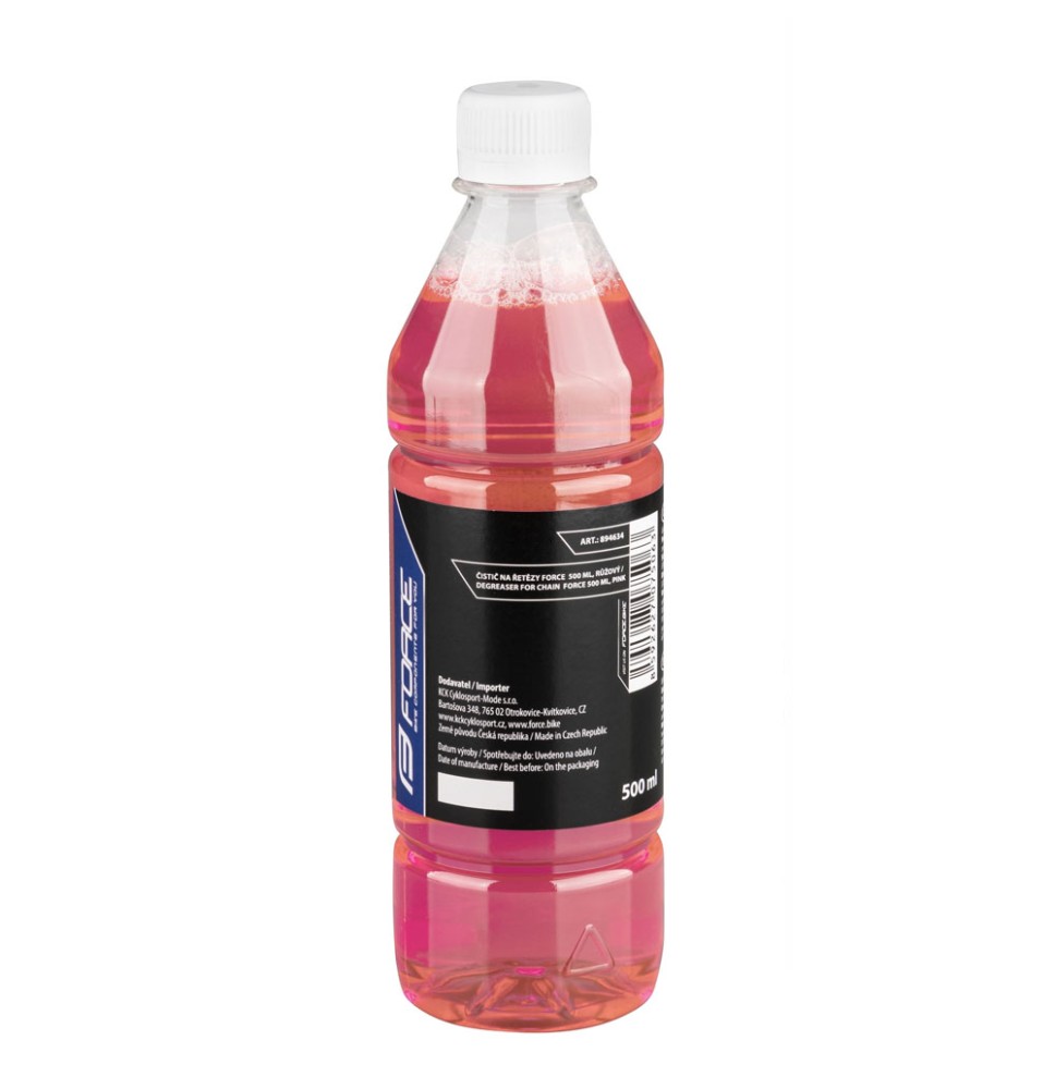 Valymo priemonė grandinei FORCE 500ml (rausva)