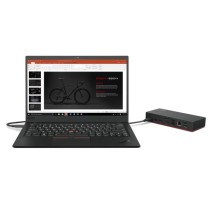 Lenovo ThinkPad Universal USB-C Dock (40AY0090EU) Jungčių stotelė, Juoda