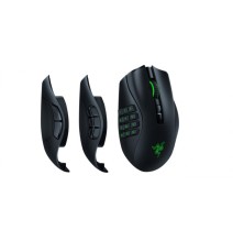 Razer Naga Pro Belaidė žaidimų pelė, RF Wireless, RGB apšvietimas, Optical 20000 DPI, Juoda