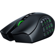 Razer Naga Pro Belaidė žaidimų pelė, RF Wireless, RGB apšvietimas, Optical 20000 DPI, Juoda