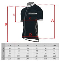 Marškinėliai FORCE Best (juoda/fluorescencinė) XL