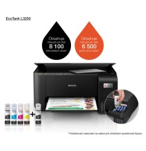 Epson EcoTank L3250 Spausdintuvas rašalinis MFP Spalvotas A4 33ppm Wi-Fi USB (SPEC)