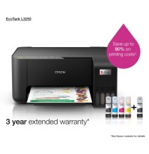 Epson EcoTank L3250 Spausdintuvas rašalinis MFP Spalvotas A4 33ppm Wi-Fi USB (SPEC)