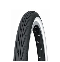 Padanga Michelin Junior City 24x1 3/8x1 1/4 (32-540) su baltu šonu