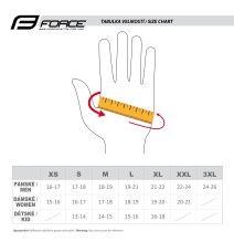 Pirštinės FORCE Arctic PRO, M (juodos) (-5 °C iki +5 °C)