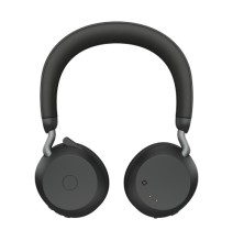 Jabra Evolve2 75 UC Belaidės/Laidinės ausinės, Bluetooth, USB-A, Juoda