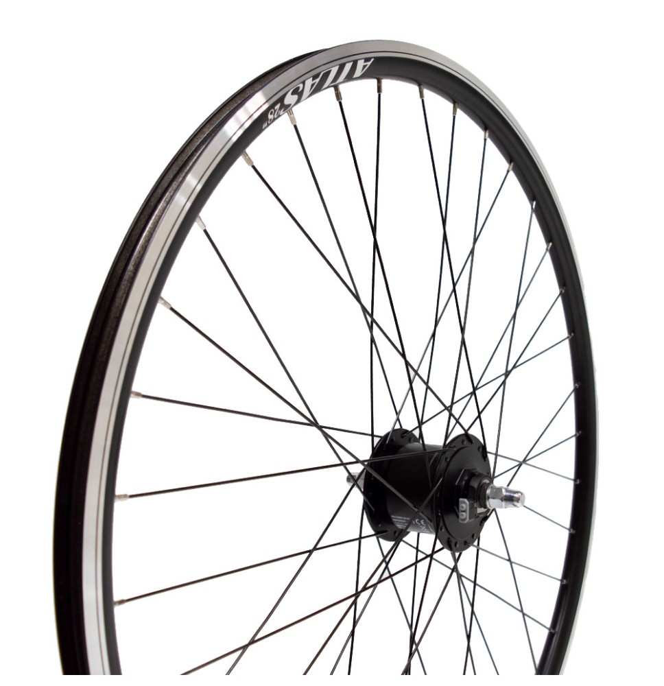 Priekinis ratas 28/29" 36H Shimano Nexus C3000 3N stebulė dinamo, V-brake