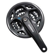 Priekinis žvaigždžių blokas Shimano M311 / 3  pav. / 42-32-22T / 175mm