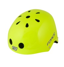 Šalmas FORCE BMX 58-61cm (fluorescentinis)