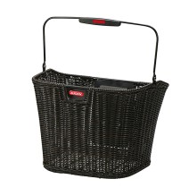 Dviračio krepšys ant vairo KLICKFix Structura 16l, 7kg (pintas, juodas)