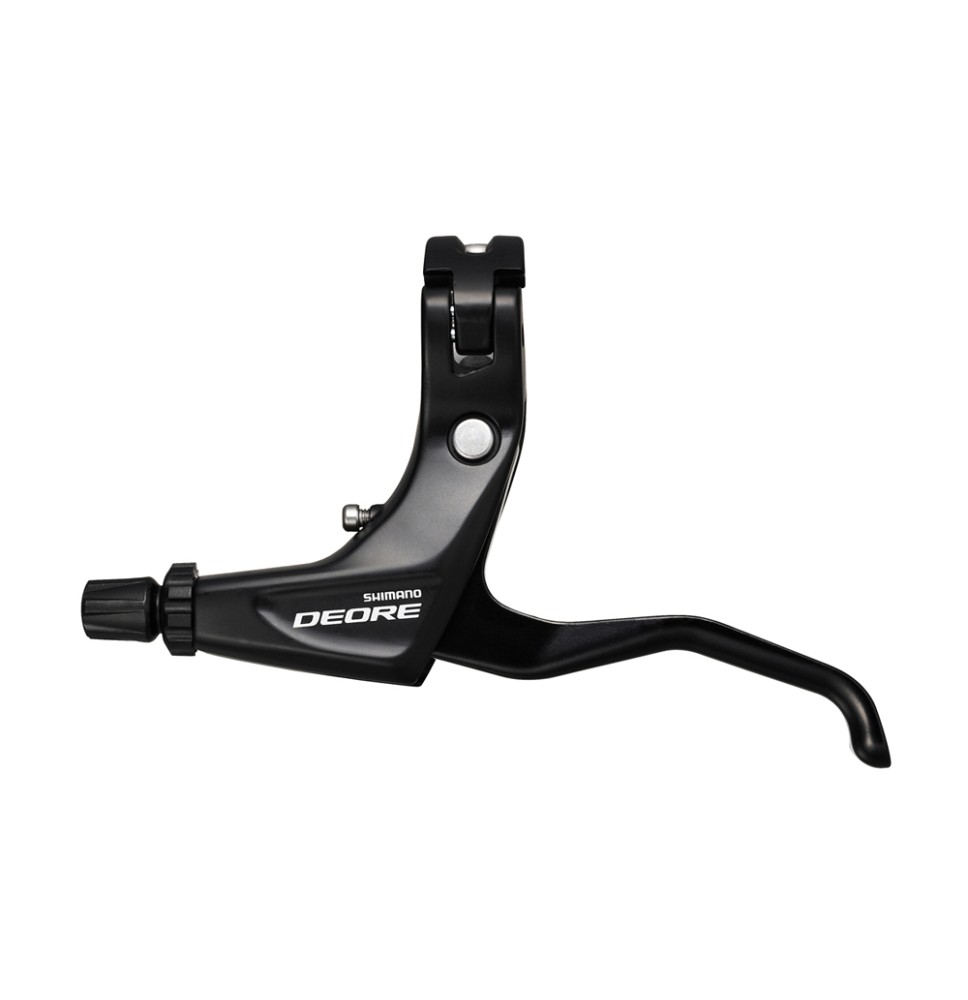 Stabdžių rankenėlė (kairė) Shimano 2 pirštai BL-T610, Deore V-Brake (juoda)