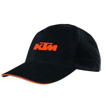 Kepurėlė KTM Factory Team (juoda/oranžinė)